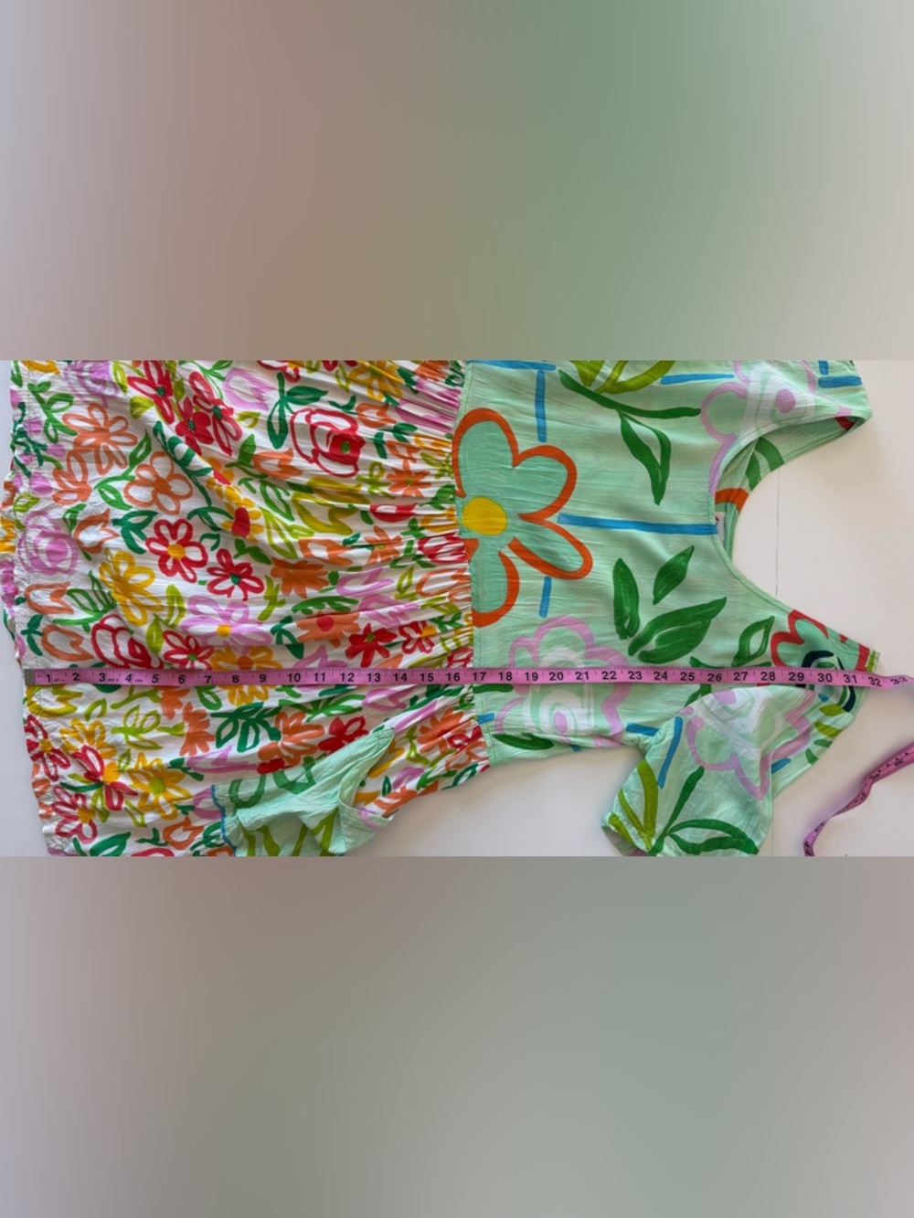 Jams World Floral Hawaiian Multicolor Dress Small - Picture 6 of 8